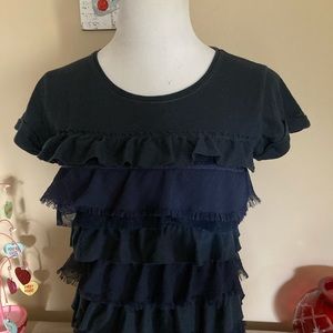 Hollister navy blue top size XS